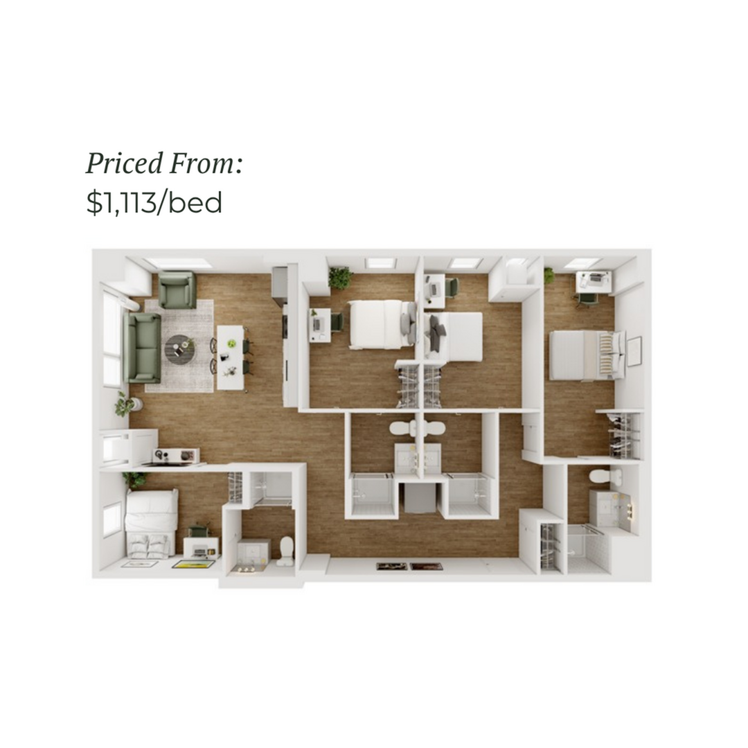 4BR/4BA - F - 5.2 Furnished