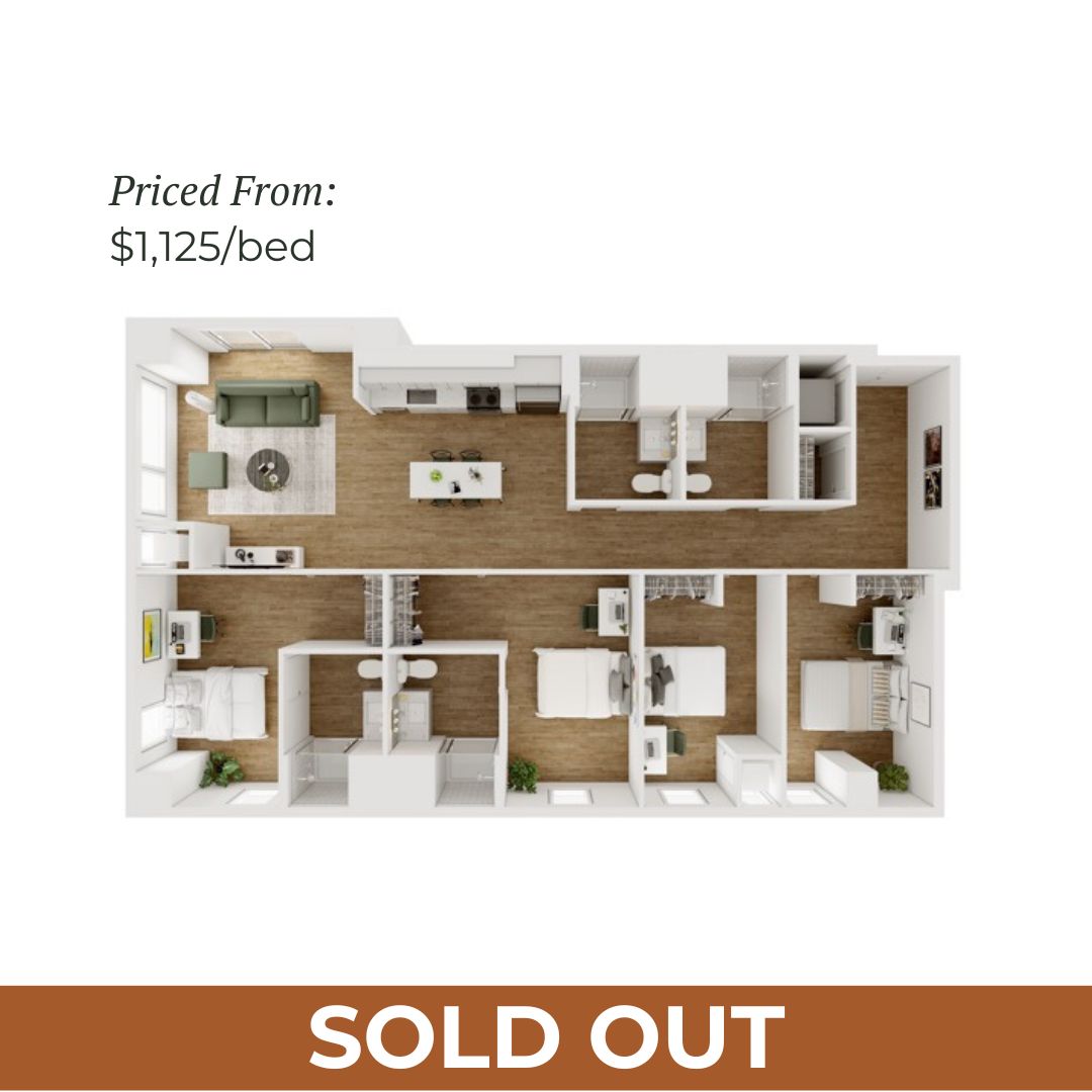 4BR/4BA - F - 2 Furnished