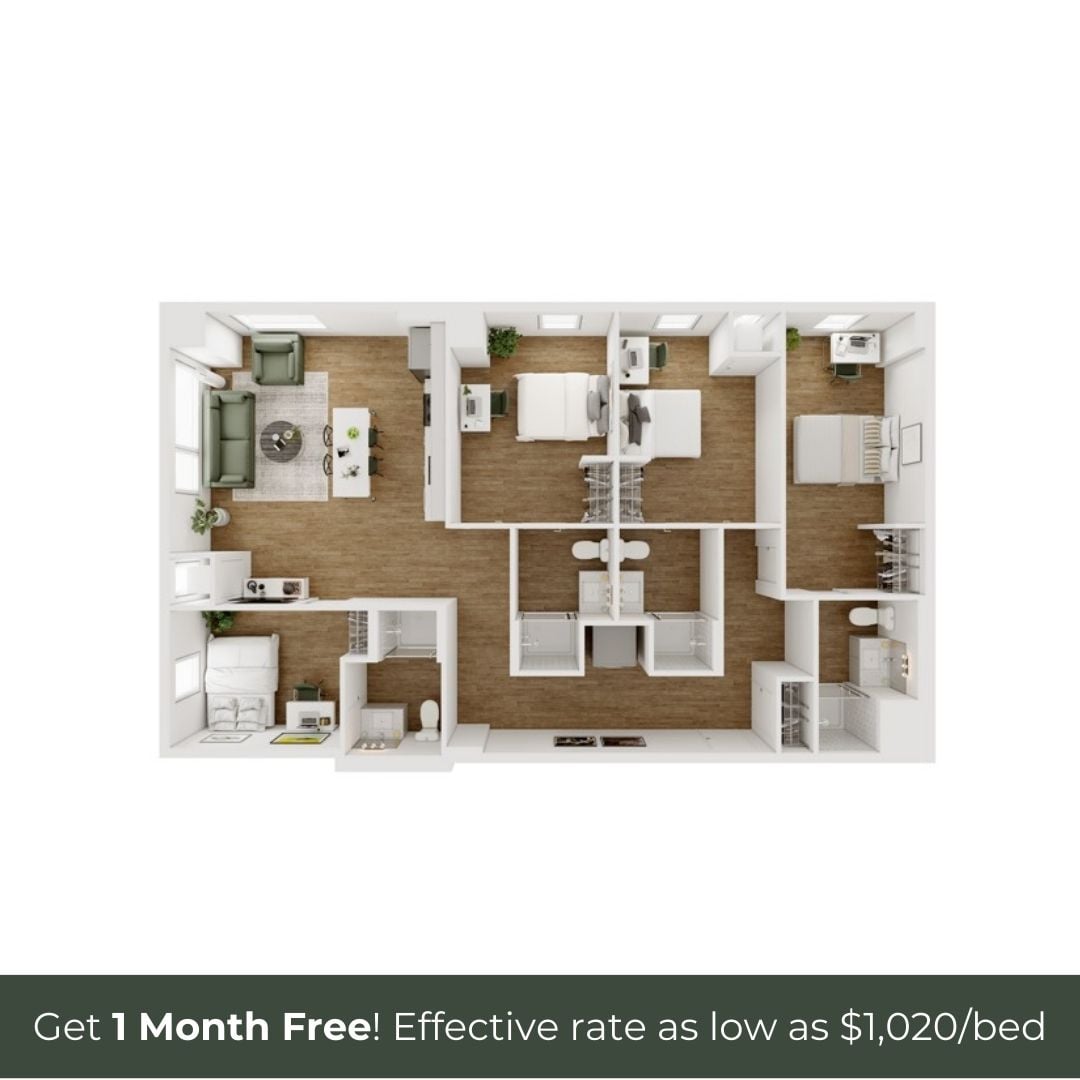 4BR/4BA - F - 5.1 Furnished