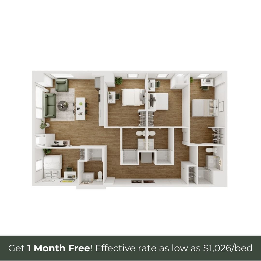 4BR/4BA - F - 5.2 Furnished