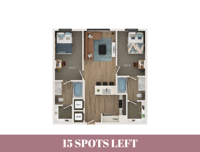 2BR/2BA - B1
