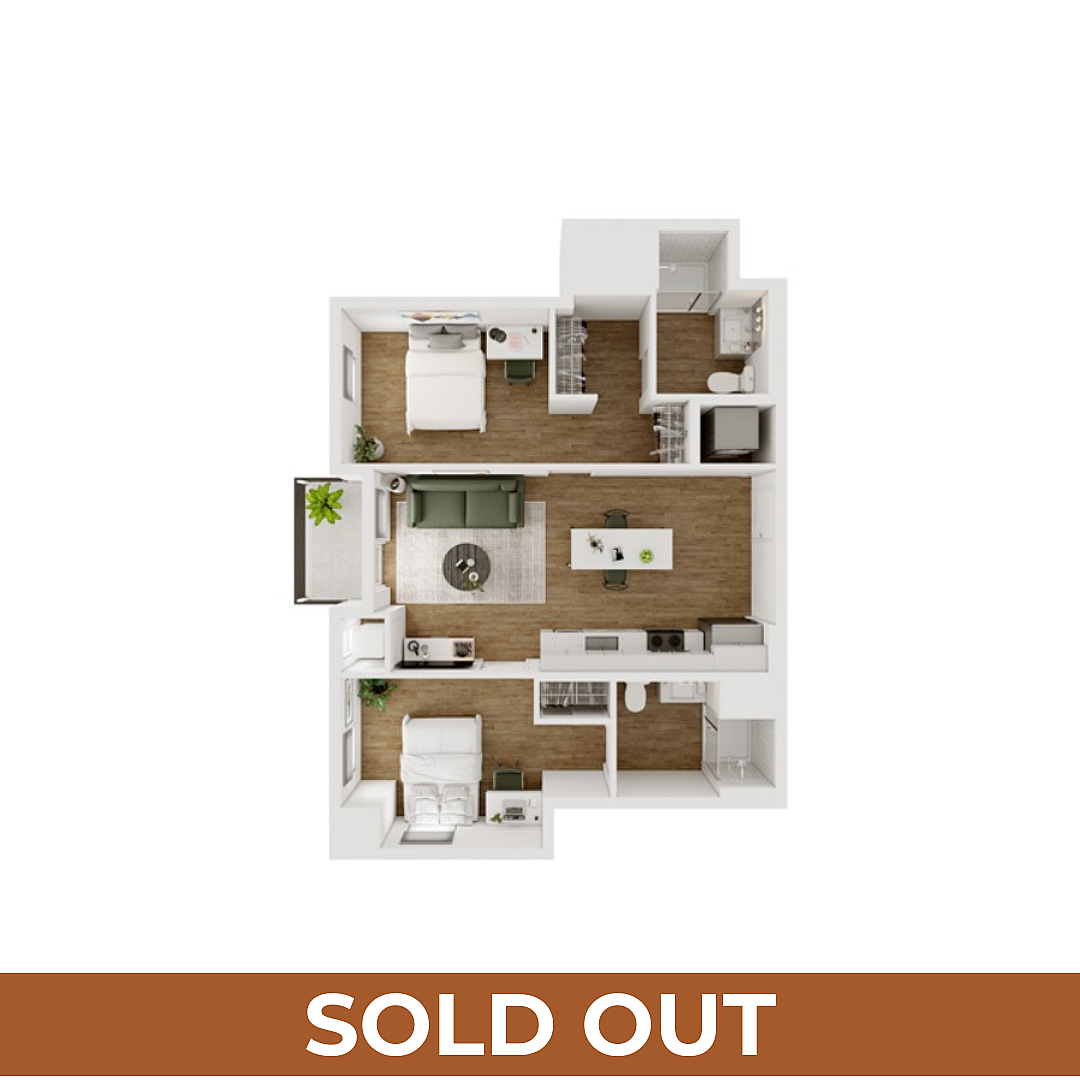 2BR/2BA - D - 1