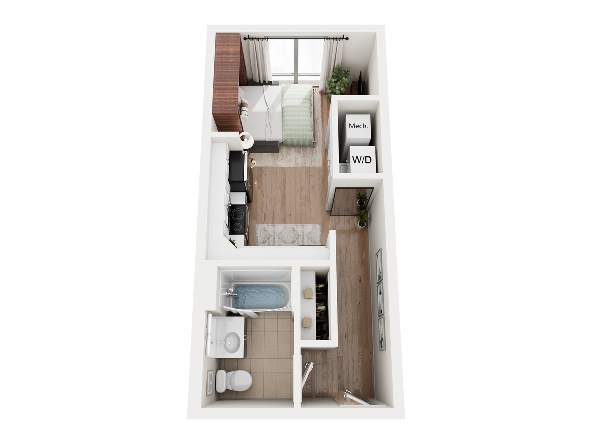 Floorplan image for Studio Aerial