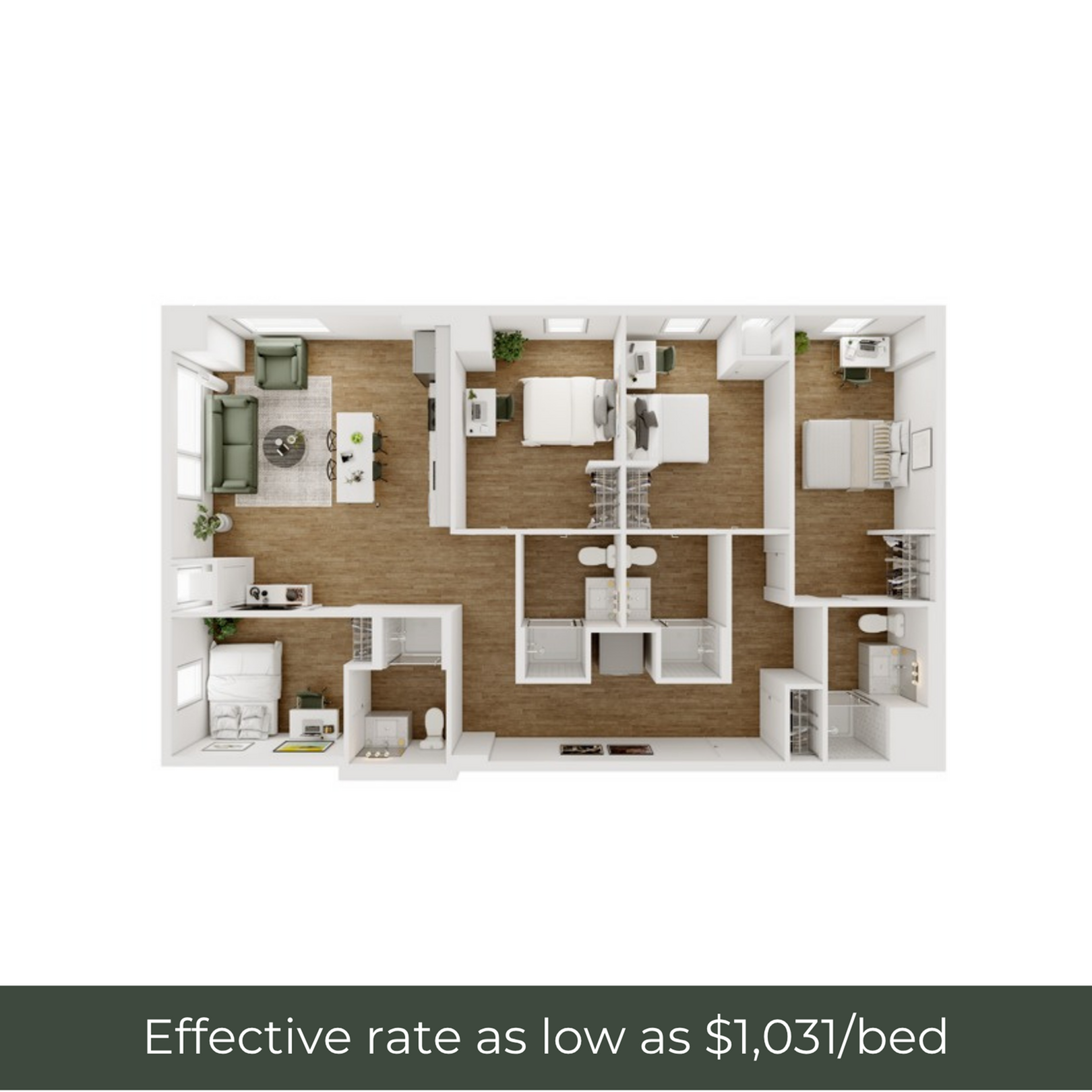 4BR/4BA - F - 5.1 Furnished