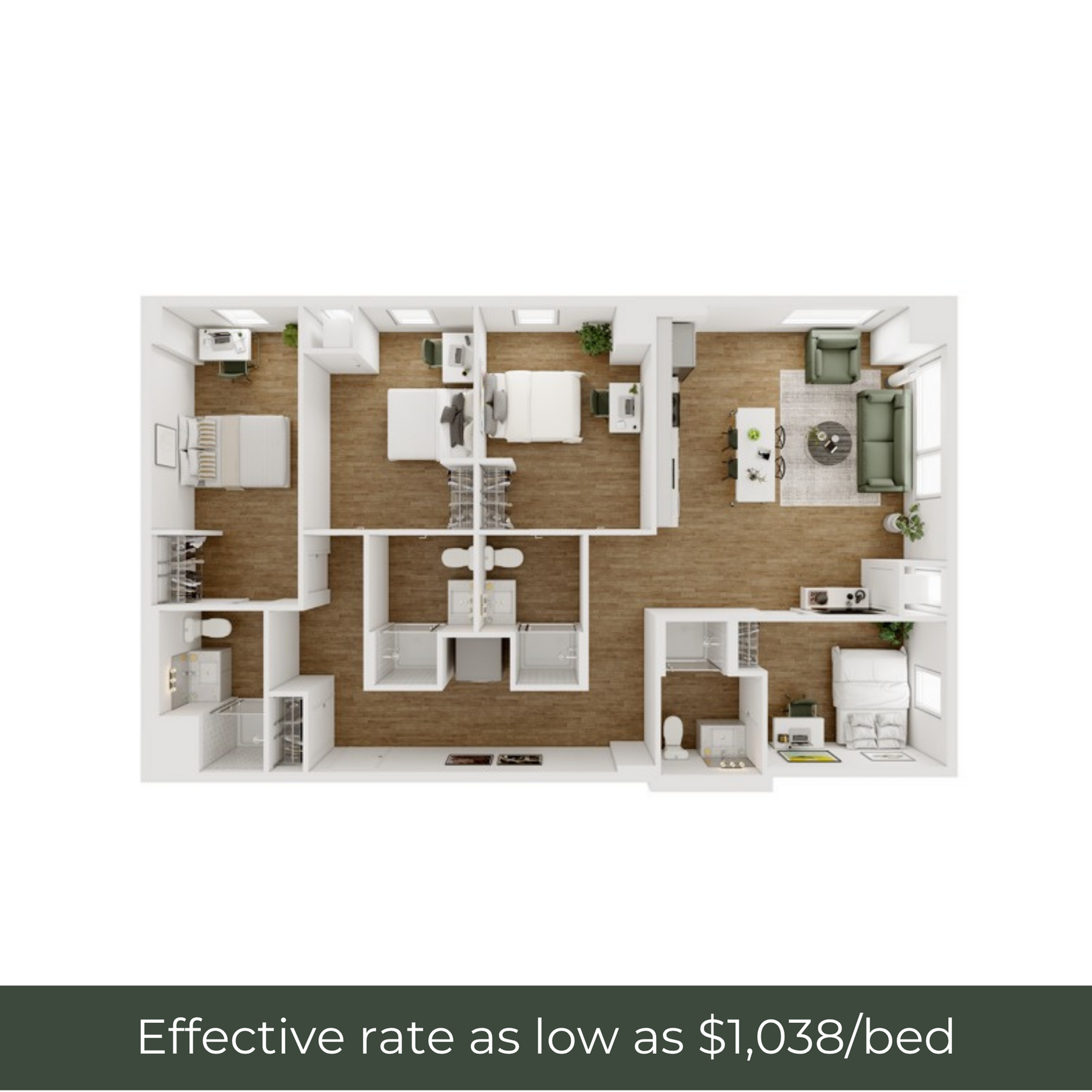 4BR/4BA - F - 5.2 Furnished
