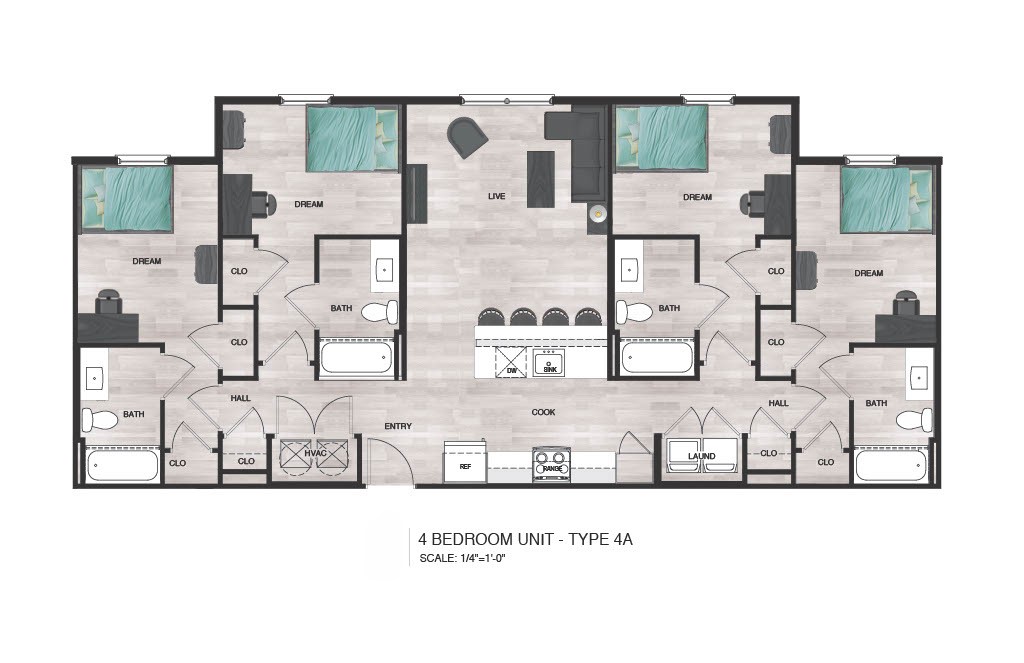 4BR/4BA - D1_floor_plan