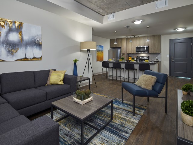 Image of Hardwood-Style Flooring for Six11