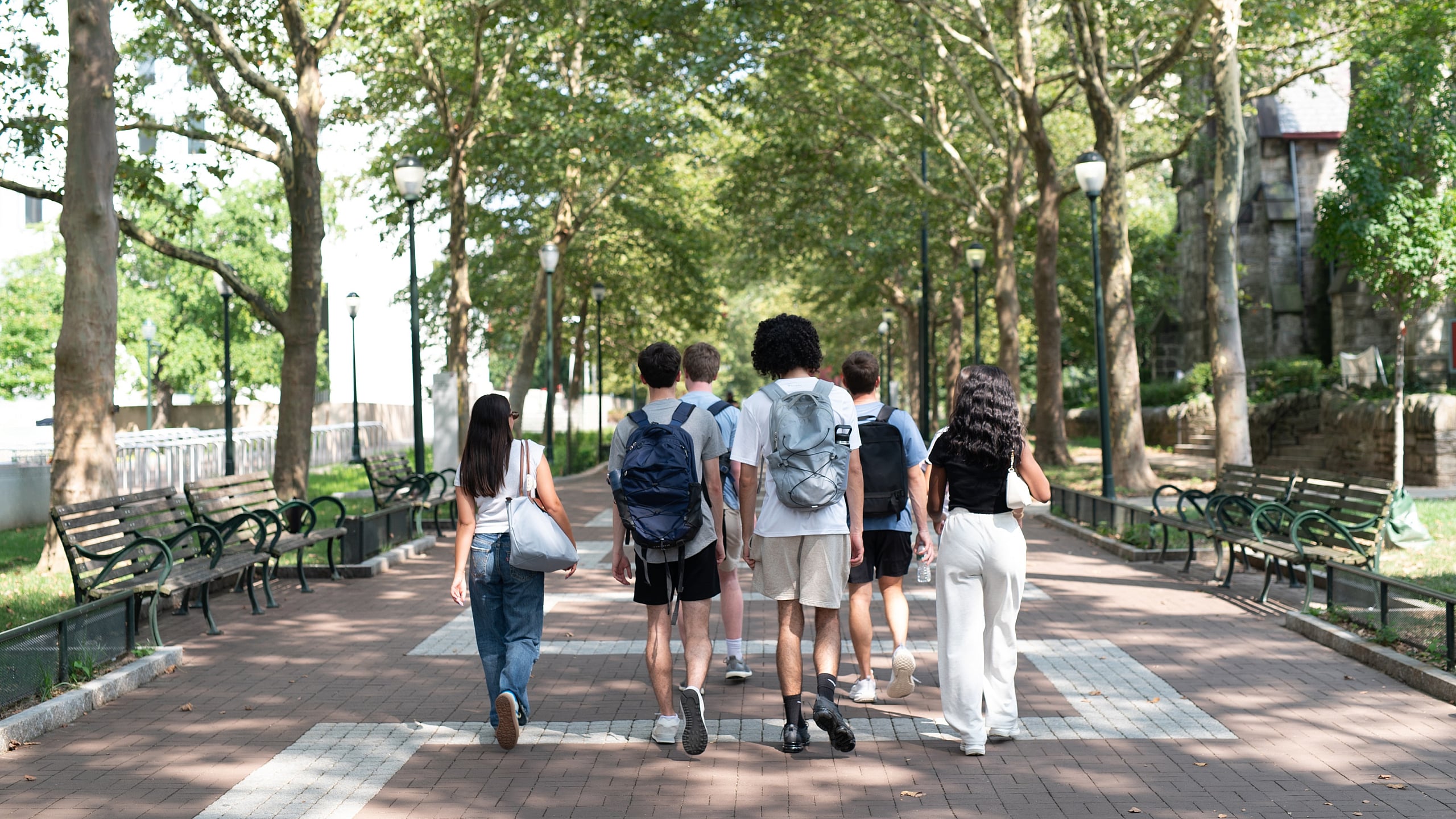 campus crossings briarcliff atlanta emory friends walking on campus