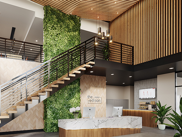 Green living amenities at The Edison Reno