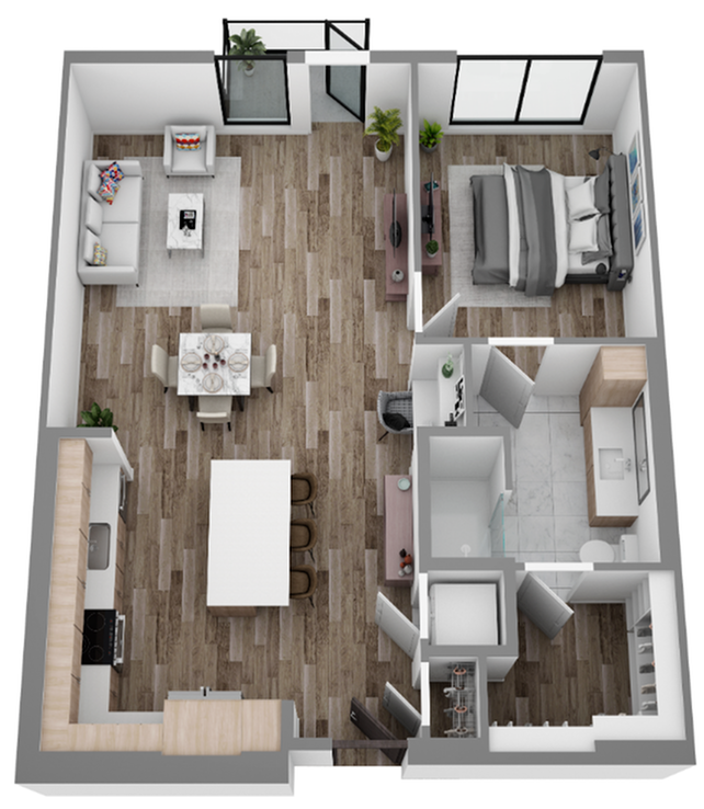 1 and 2 Bed Apartments in Walnut Creek Hanover Walnut Creek