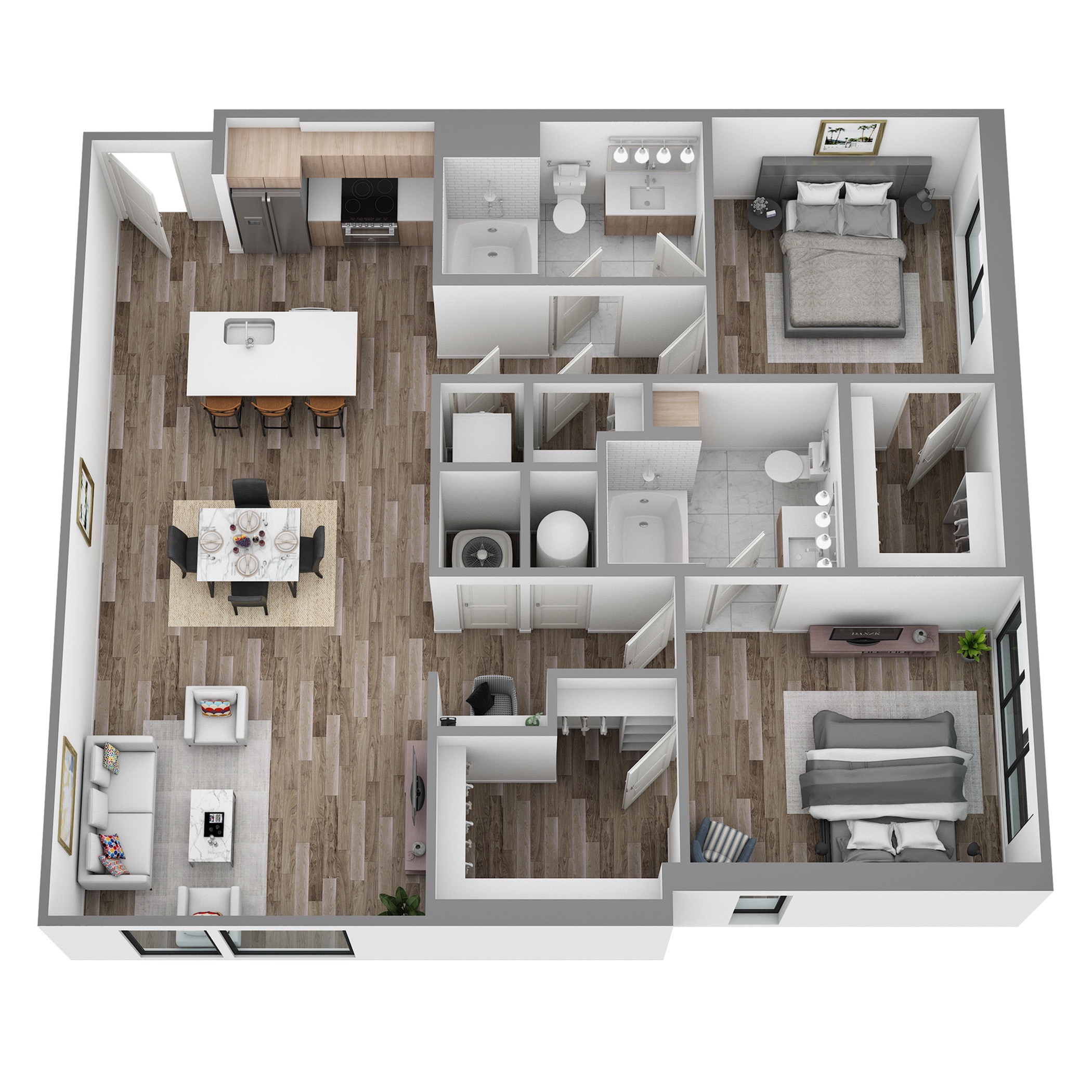 H 2 Bed Apartment Hanover Colony Place