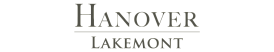 Elegant Hanover Lakemont logo in sleek design, highlighting a prestigious lifestyle community.