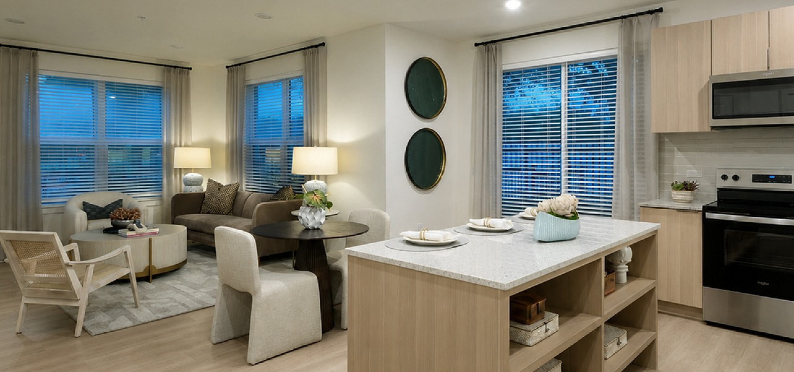 Taunton Crossing - Open Living Area