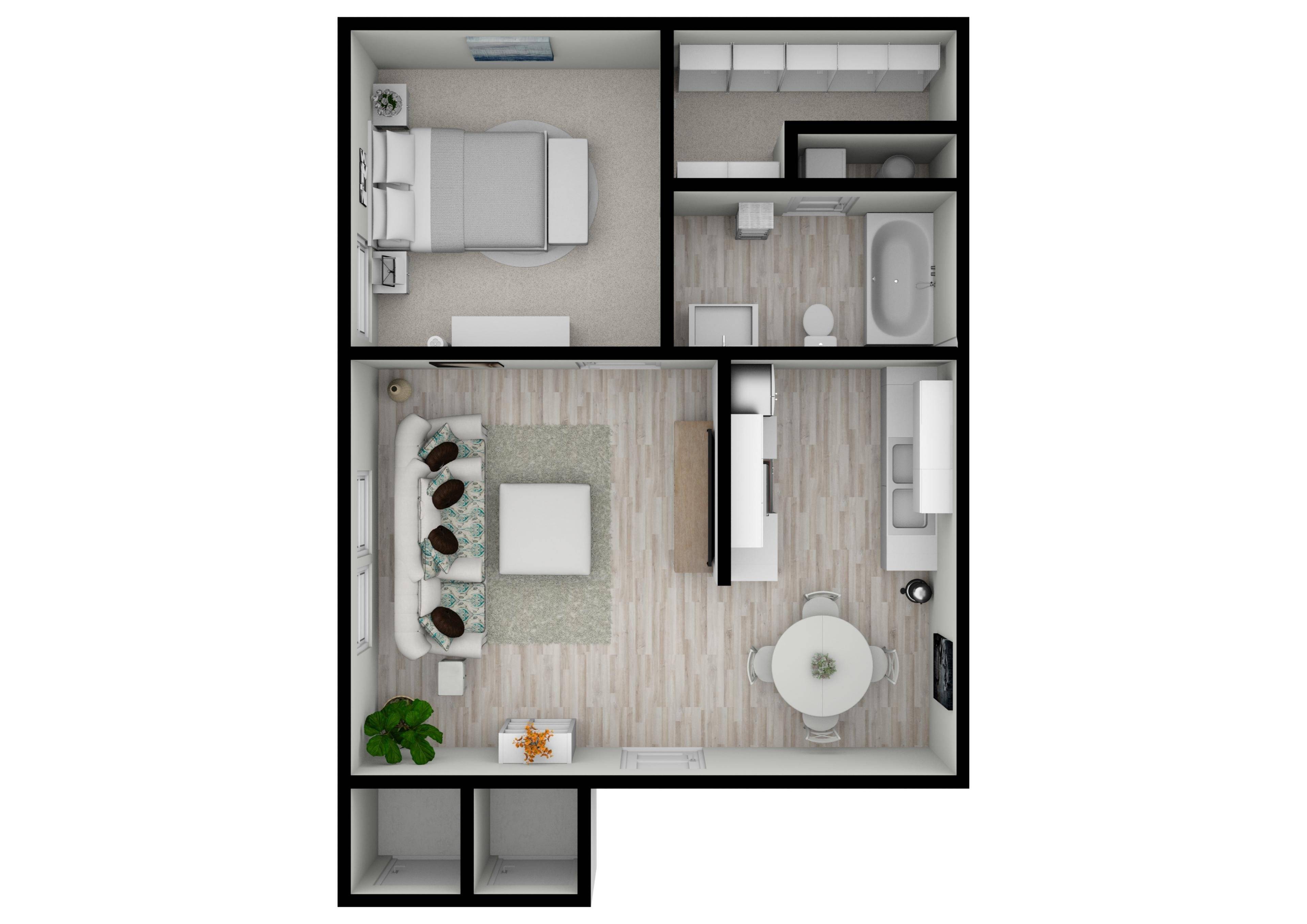 A1L 1 Bed Apartment PROSPER Pleasant Valley Valley Crossing