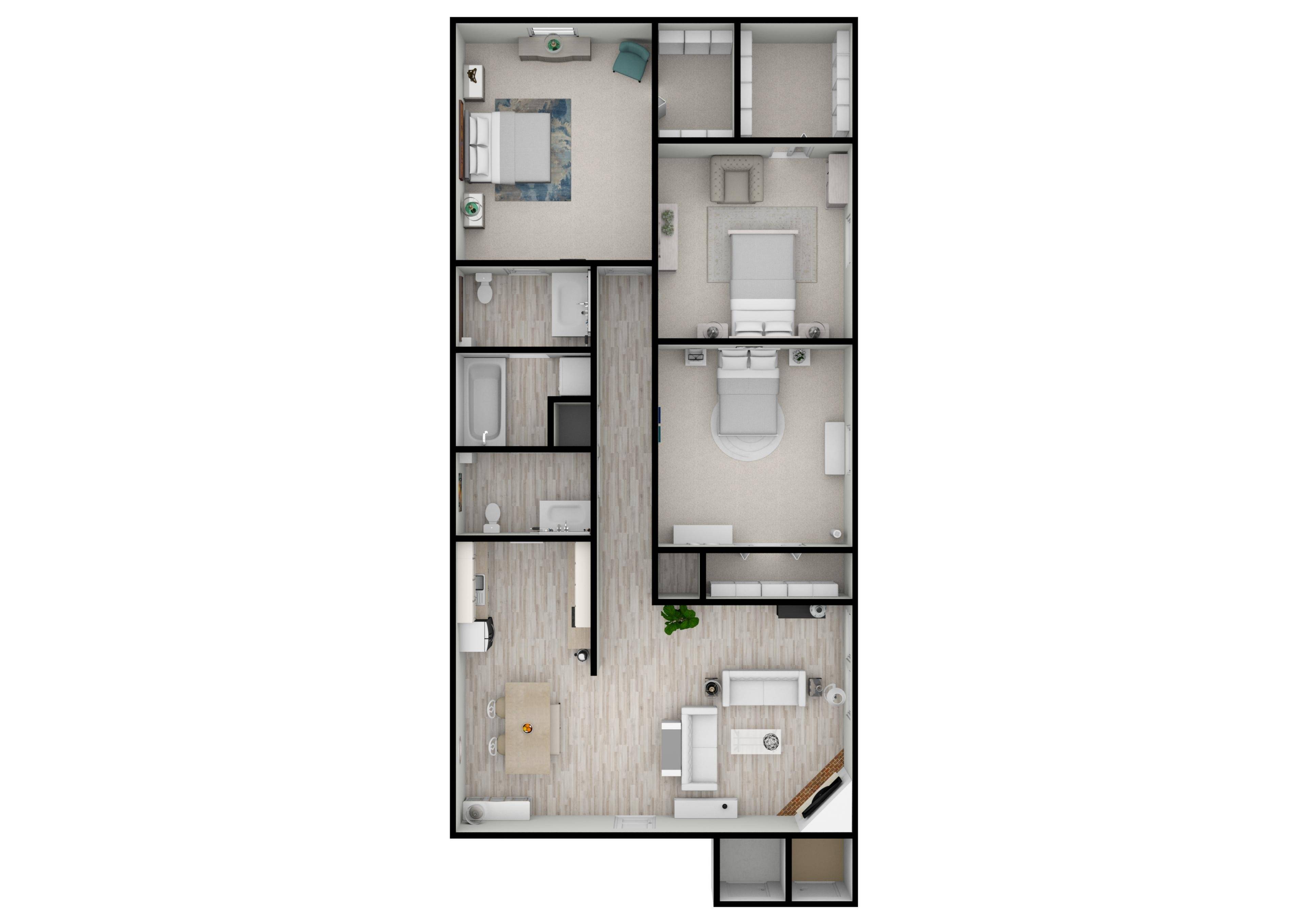 C1L 3 Bed Apartment PROSPER Pleasant Valley Valley Crossing