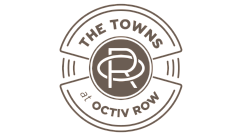 Chic logo design for The Towns at Octiv Row, featuring stylish typography and modern emblem.