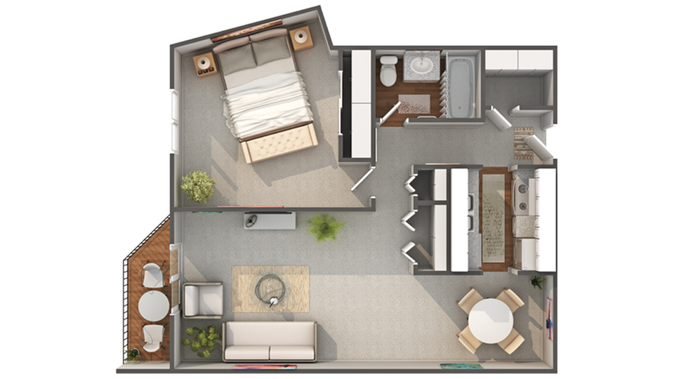 Floor Plan Image | Arrive 4301