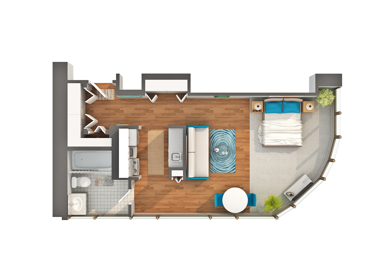 Floor Plan Images | Arrive Streeterville