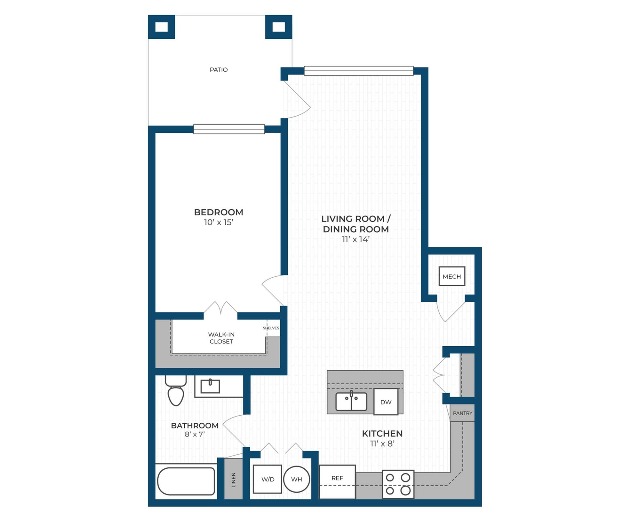 1A 1 Bed Apartment Seasons at Mount Pleasant