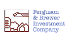Logo of Ferguson & Brewer Investment Company featuring an abstract cityscape and trees, conveying a professional and trustworthy image in the real estate sector.