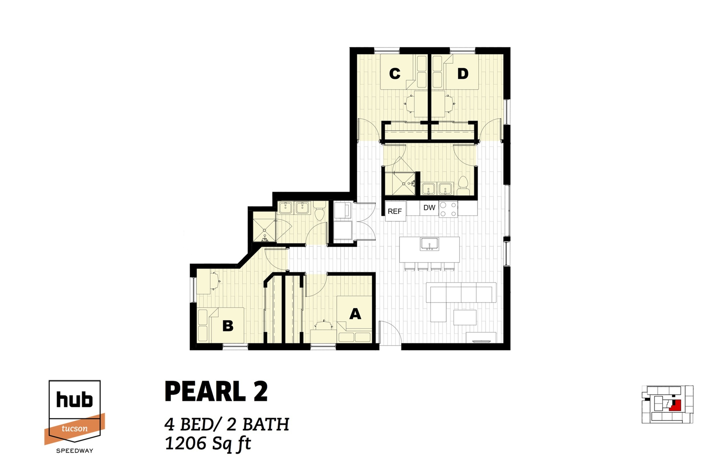Hub on Campus Speedway Apartment Rentals