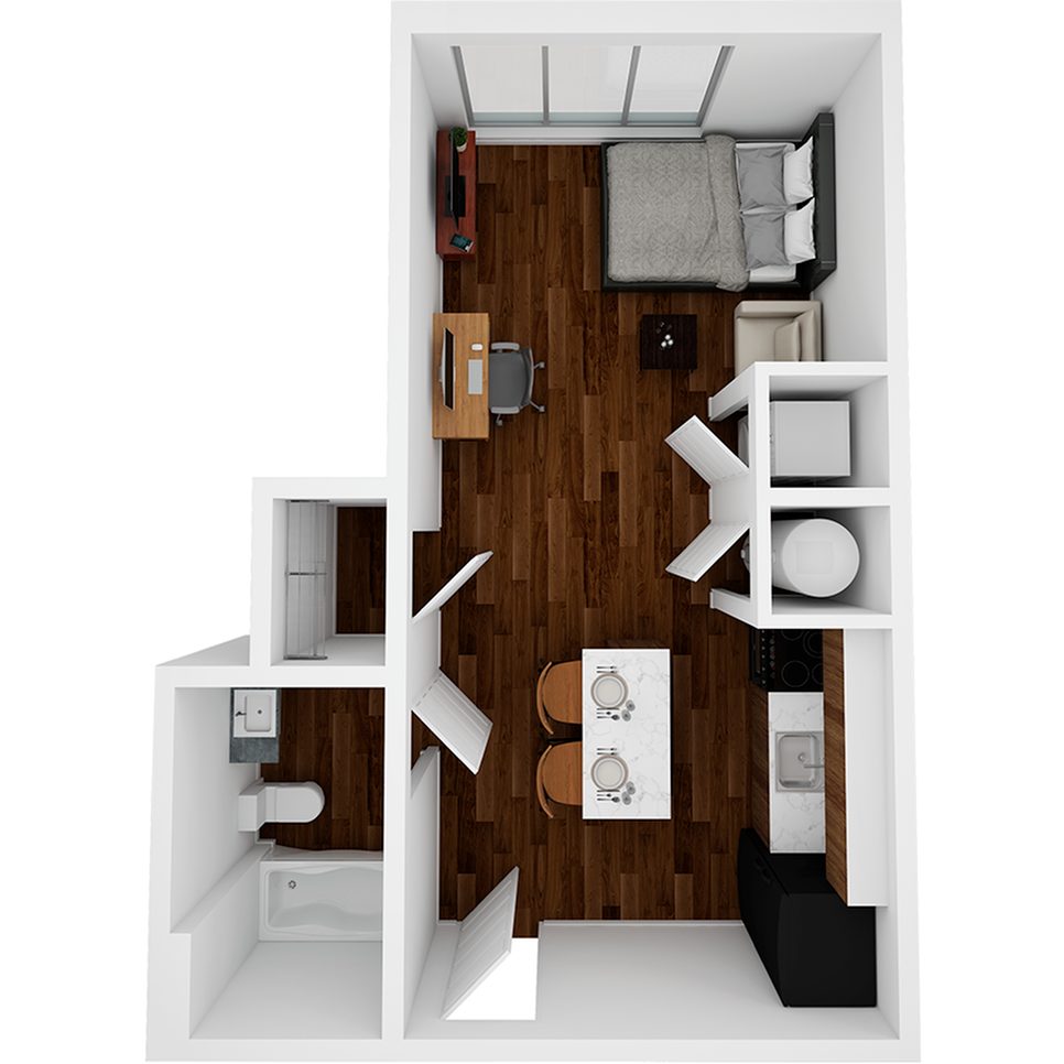 Studio I 1 Bed Apartment Stanhope Apartments