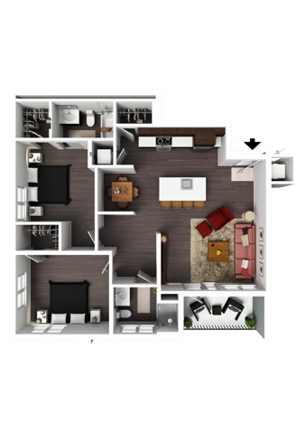 2 Bedroom B