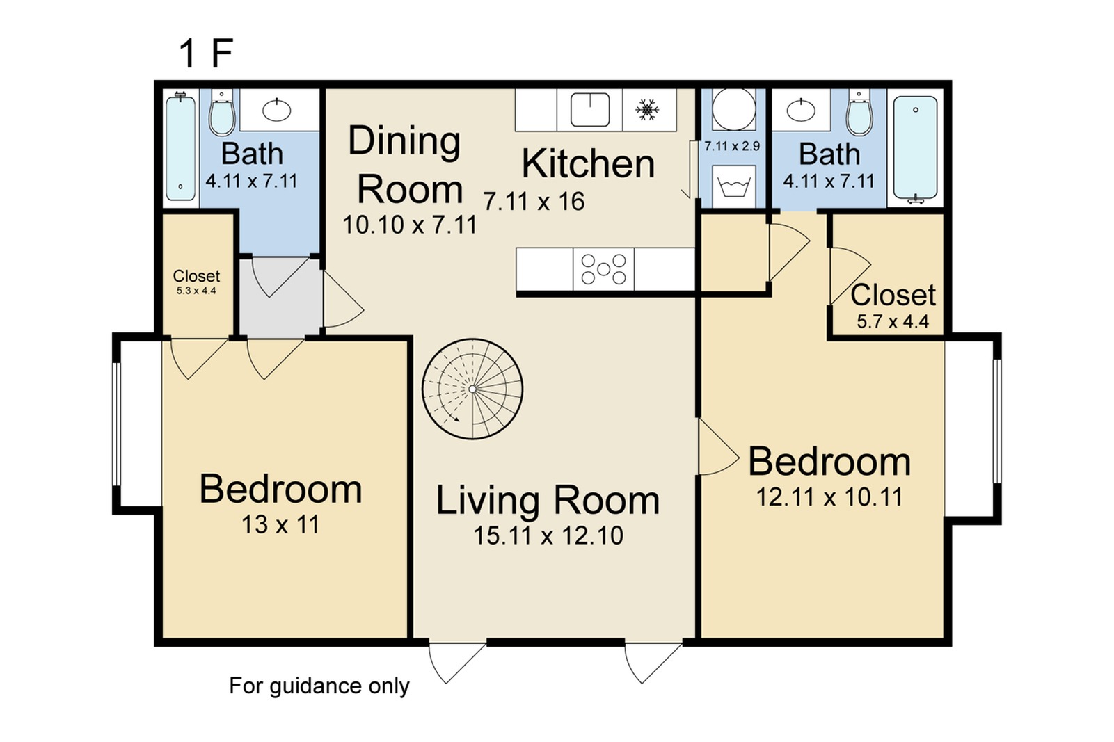 2 bedroom 2 bath 2 Bed Apartment Siegen Oaks