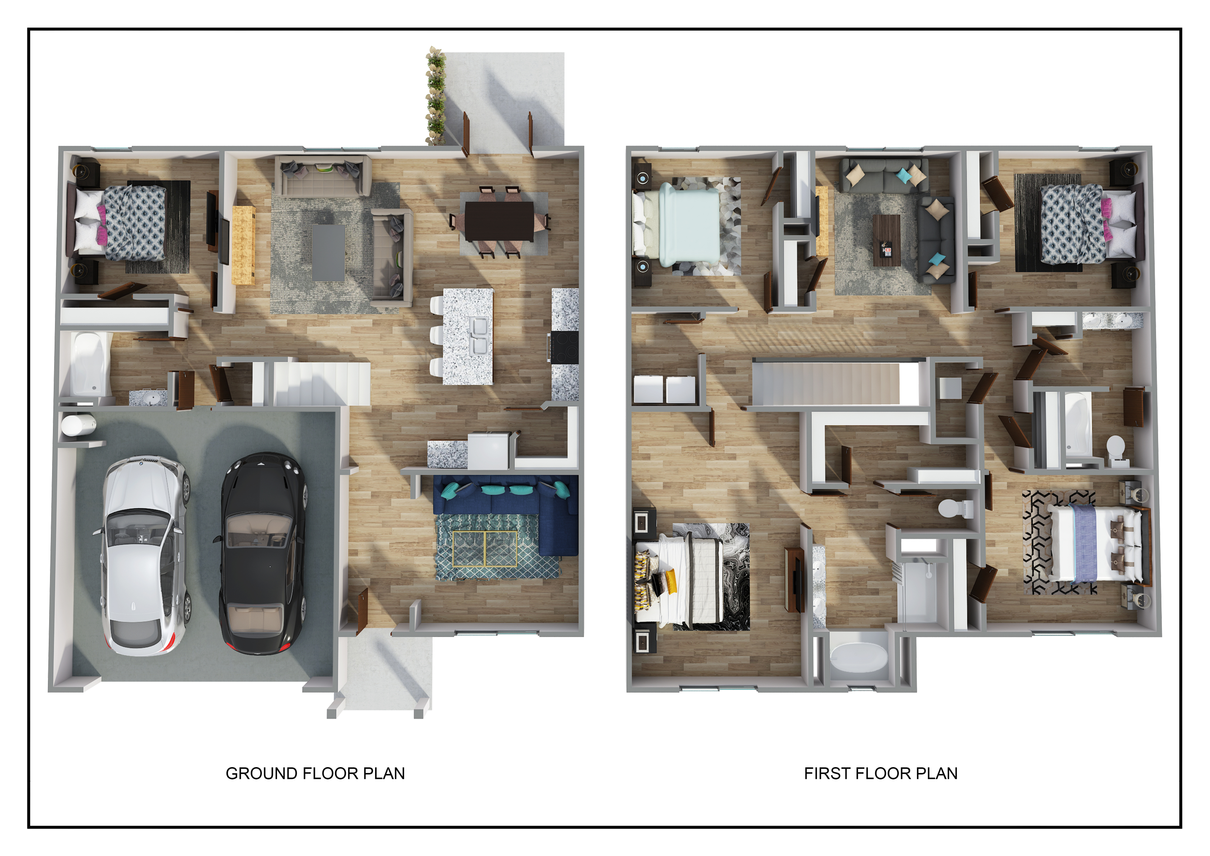 Floor plan layout diagram for Hayden