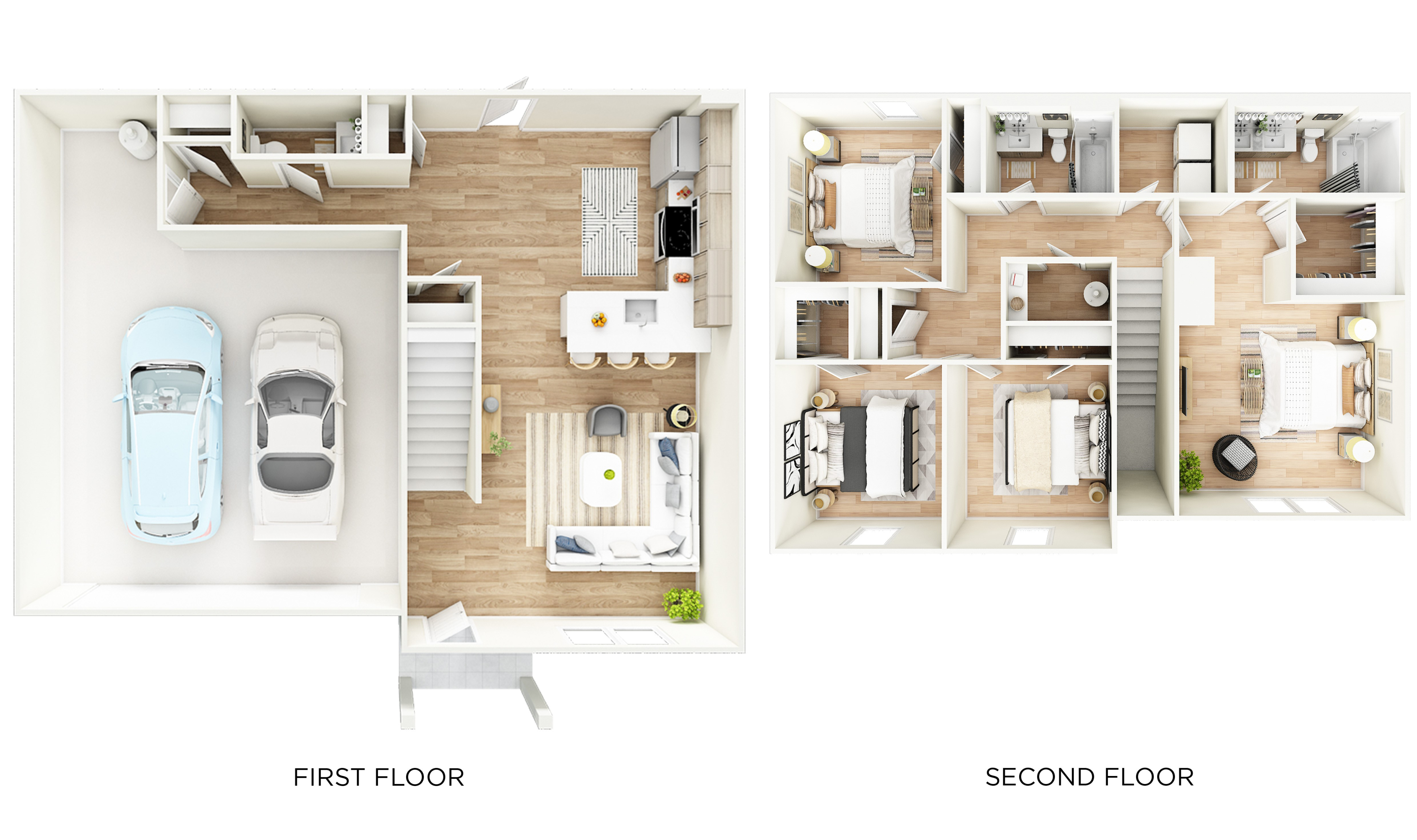 Floor plan layout diagram for Glendale