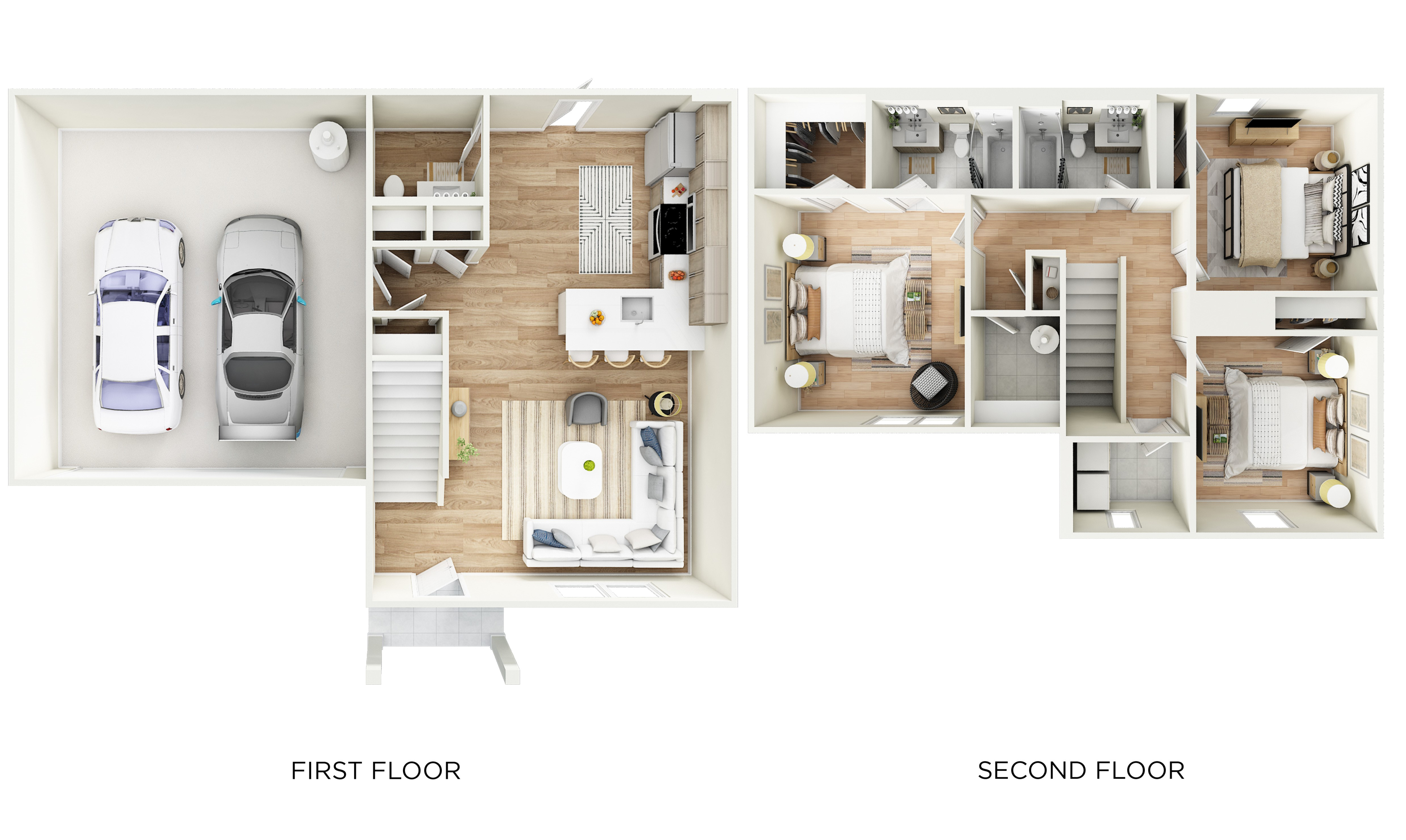 Floor plan layout diagram for Juniper