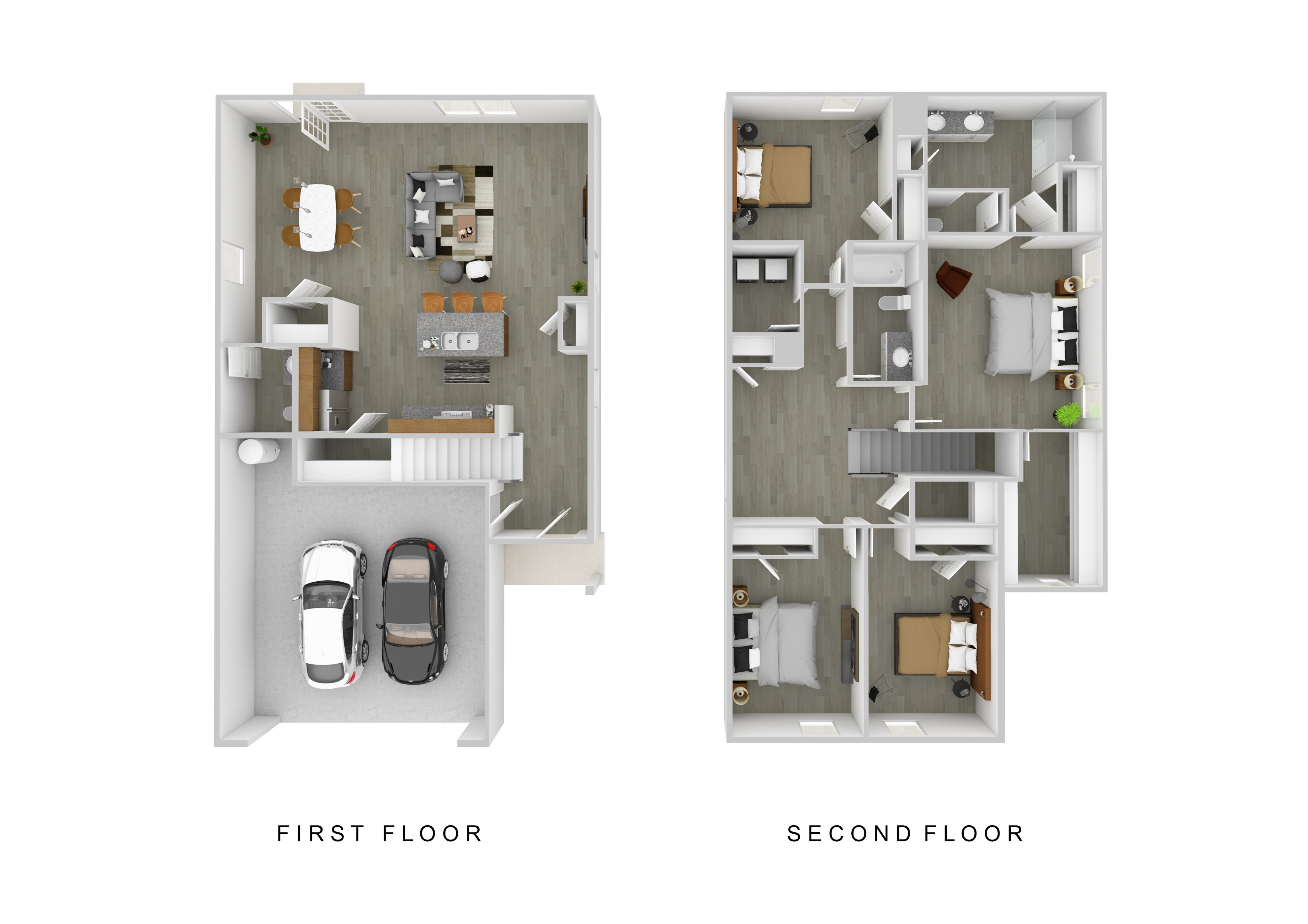 Floor plan layout diagram for Elston