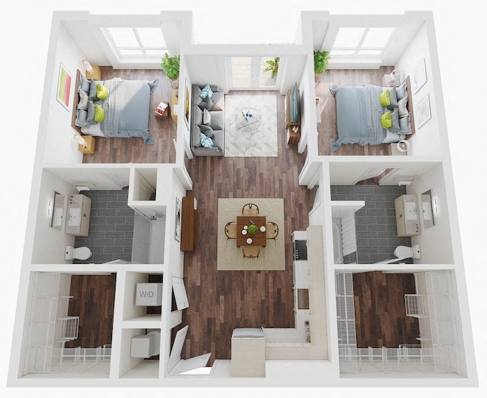 Floor plan layout diagram for Concord