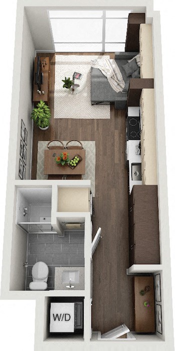 Floor plan layout diagram for Philpot