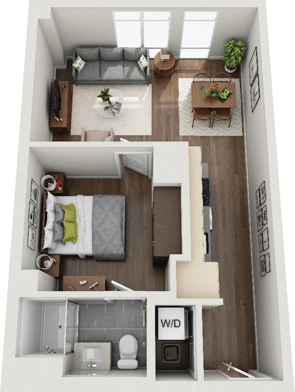 Floor plan layout diagram for Bristol