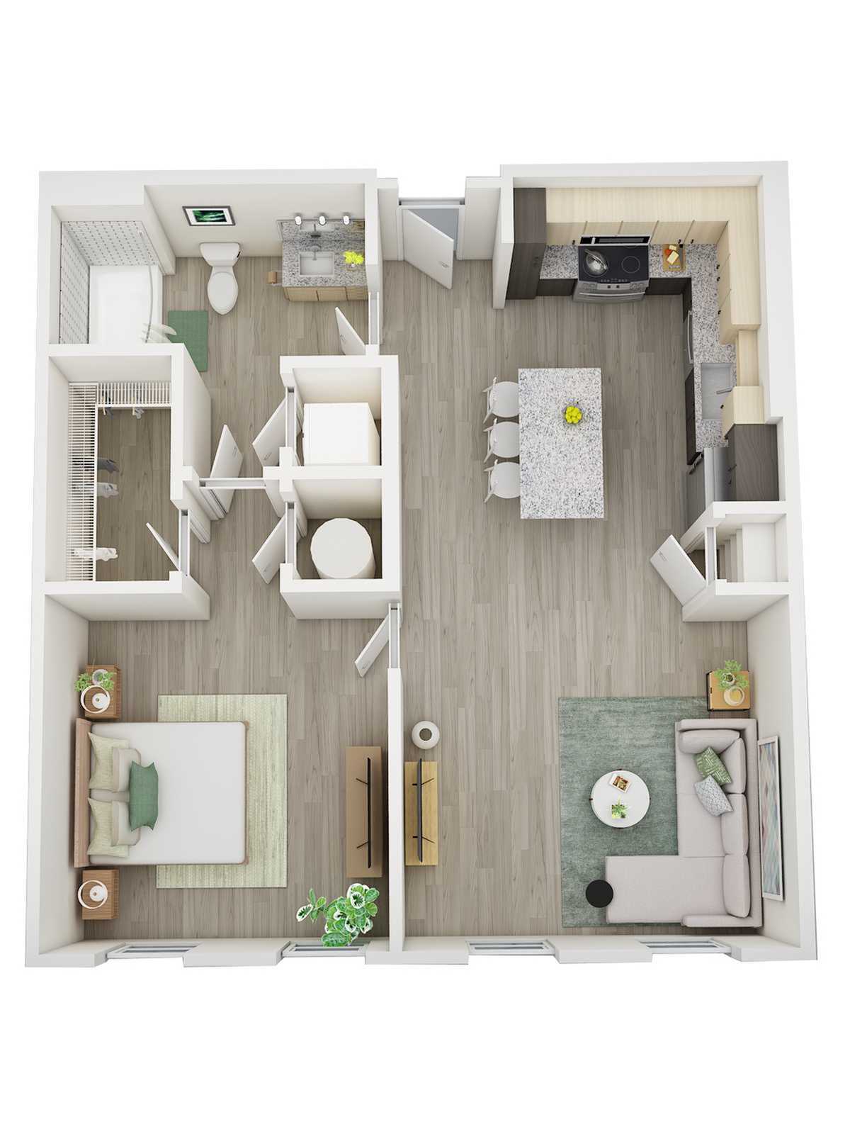 Floor plan layout diagram for Bungalow