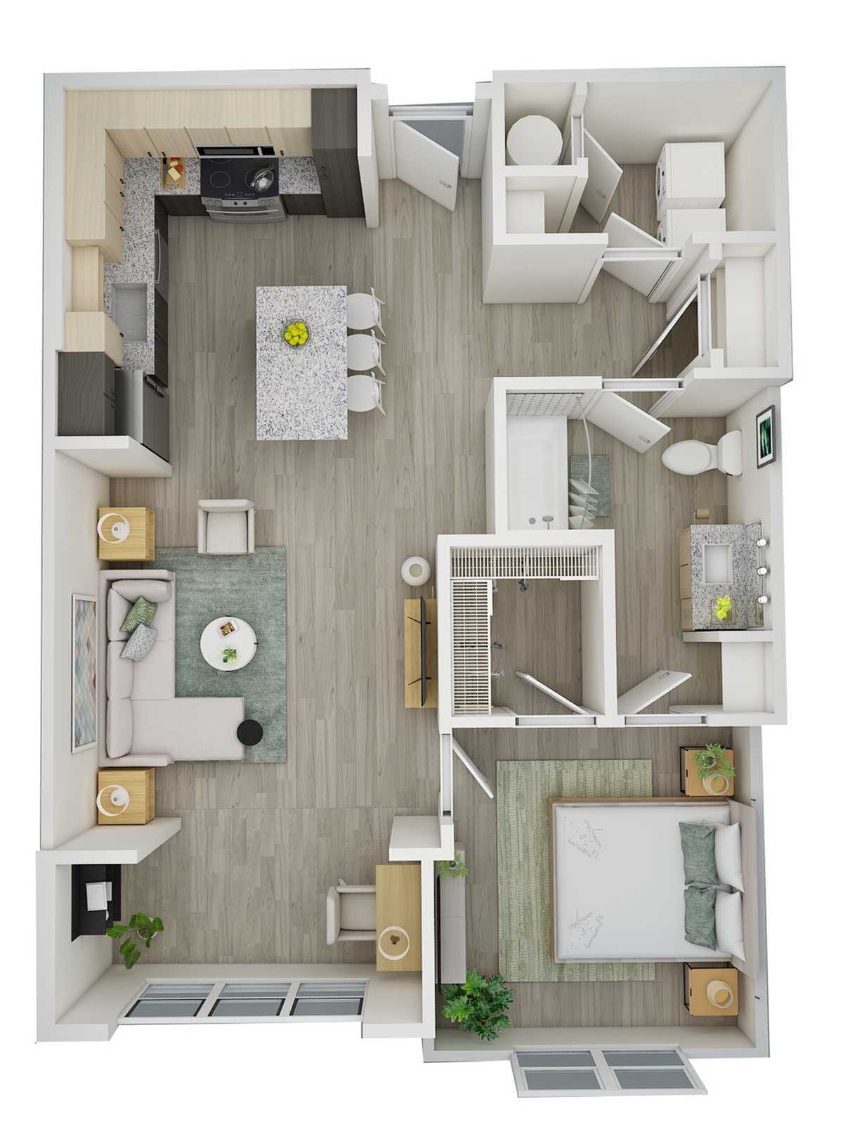 Floor plan layout diagram for Cove