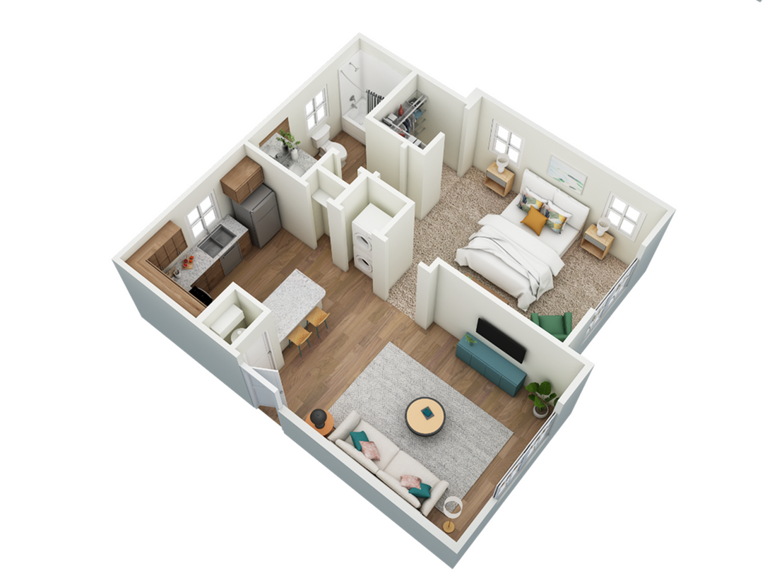 Floor plan layout diagram for Siesta Key
