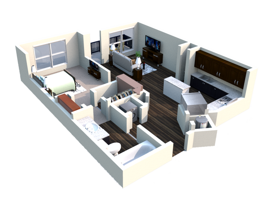 Floor plan layout diagram for Chelsea