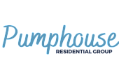 Pumphouse Residential Group logo in stylish blue font.
