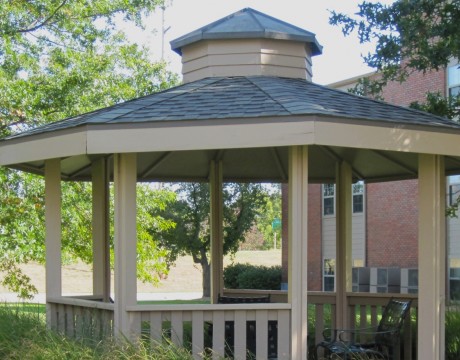 Gazebo and Landscaping | Westchester Park | Apartments In Manhattan, KS