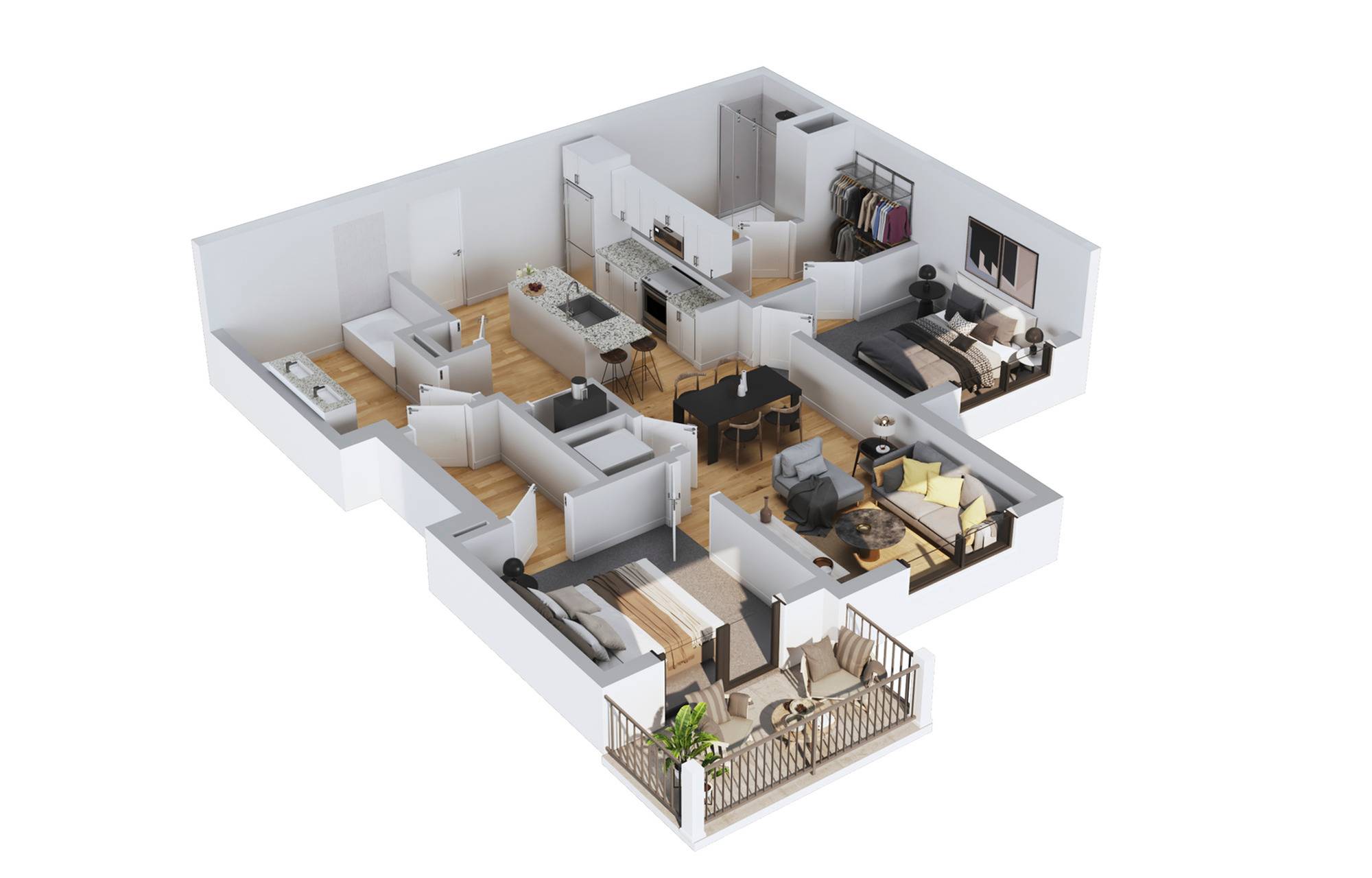 B11 2 Bed Apartment The