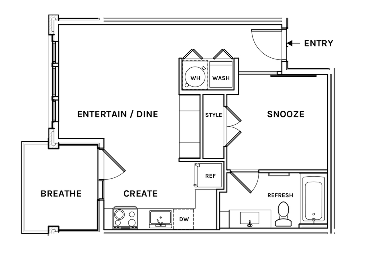 Floor plan layout diagram for S2