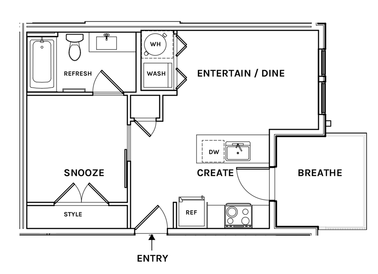 Floor plan layout diagram for S7