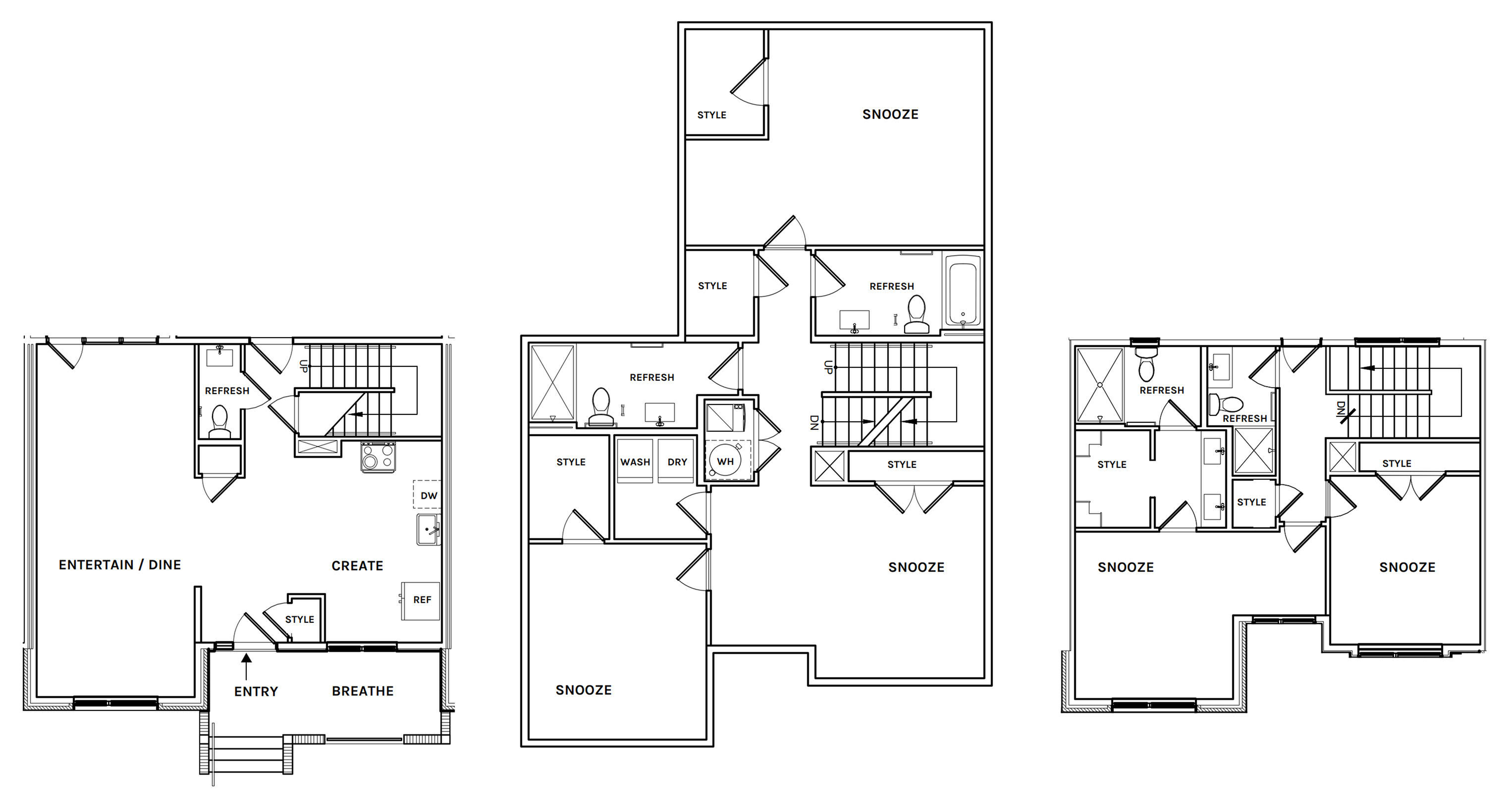 Floor plan layout diagram for TH-4