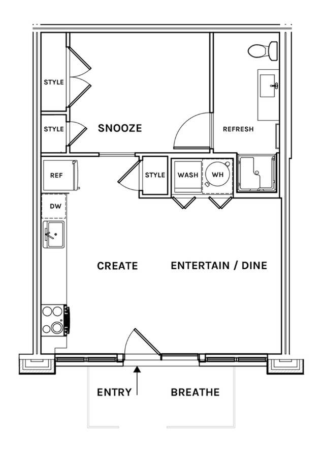 Floor plan layout diagram for S9