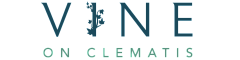 vine on clematis logo
