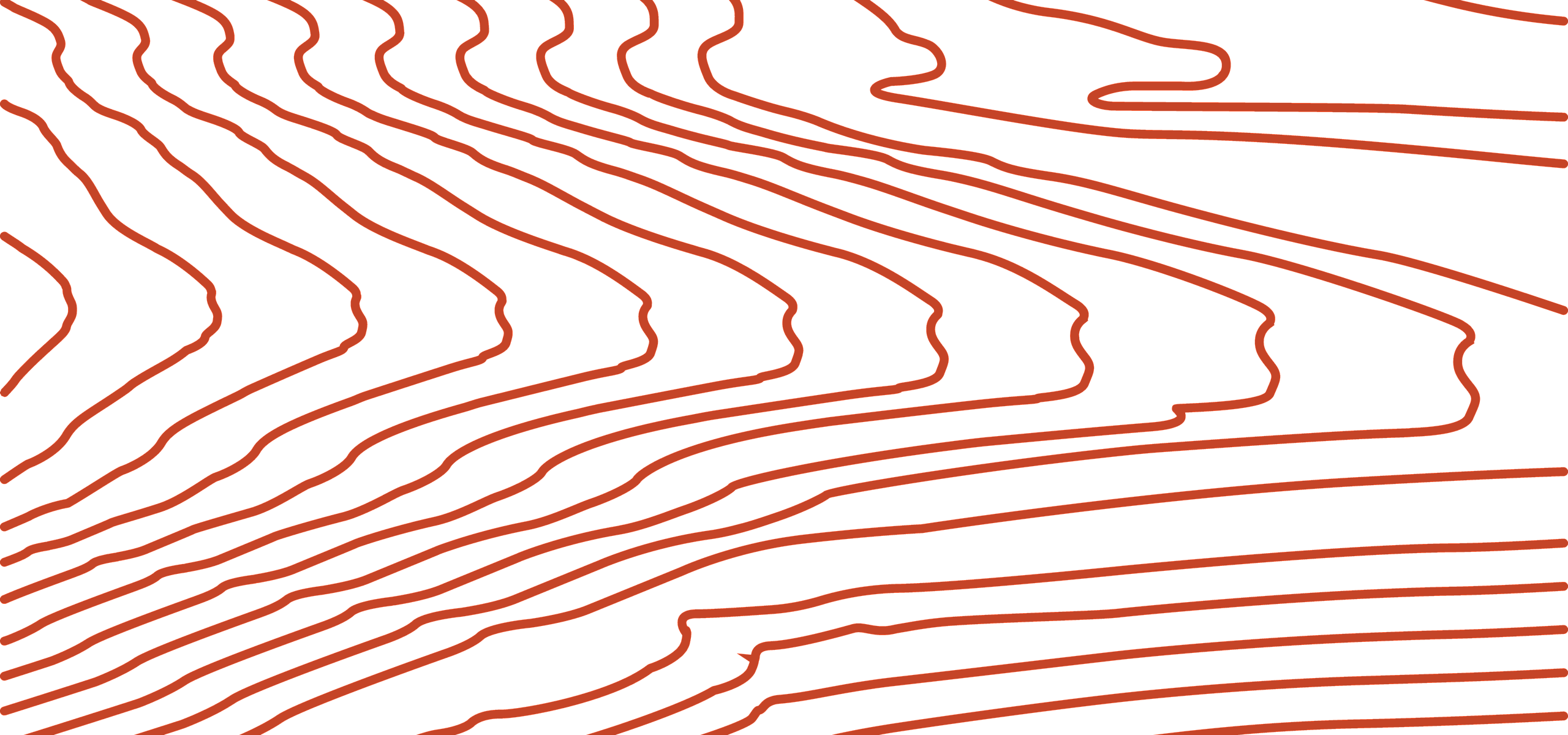 orange wavy line texture