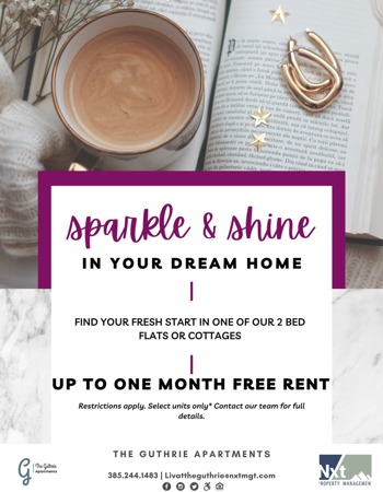 Up to One Month Free Rent!